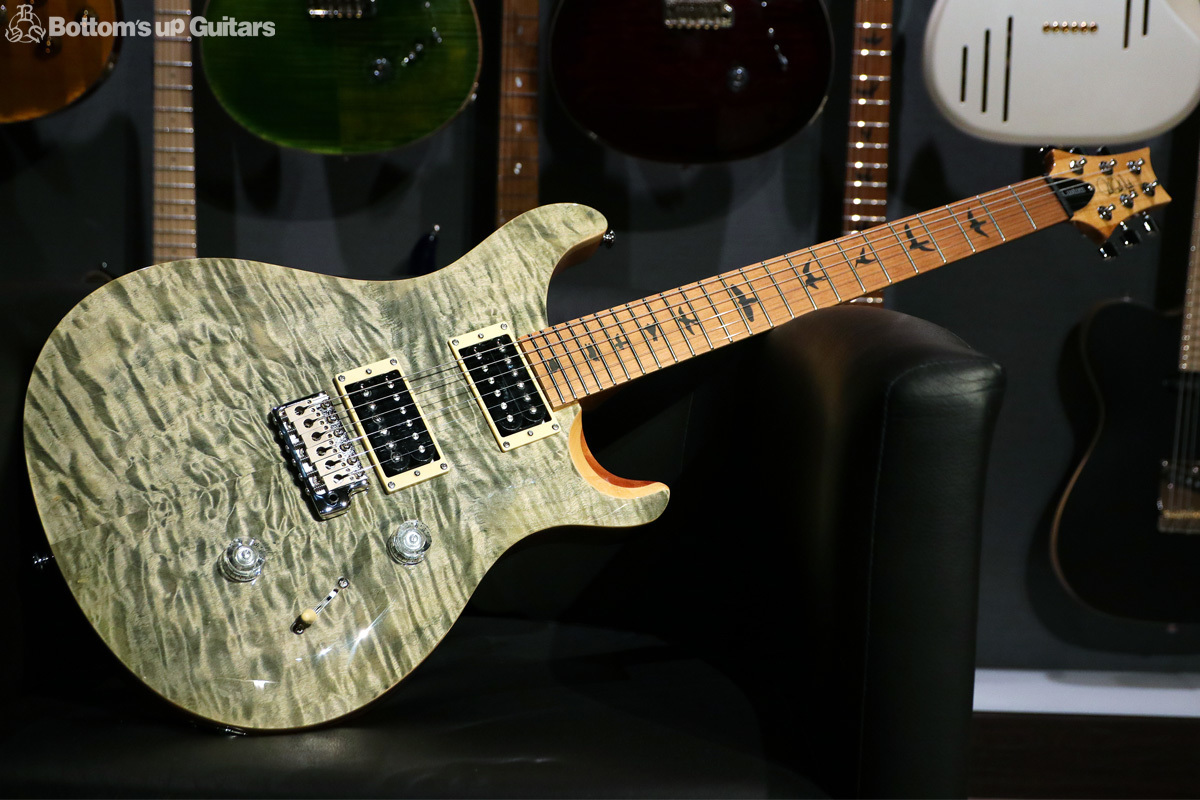 PRS SE custom24 ポールリードスミス トランパスグリーン - 楽器/器材